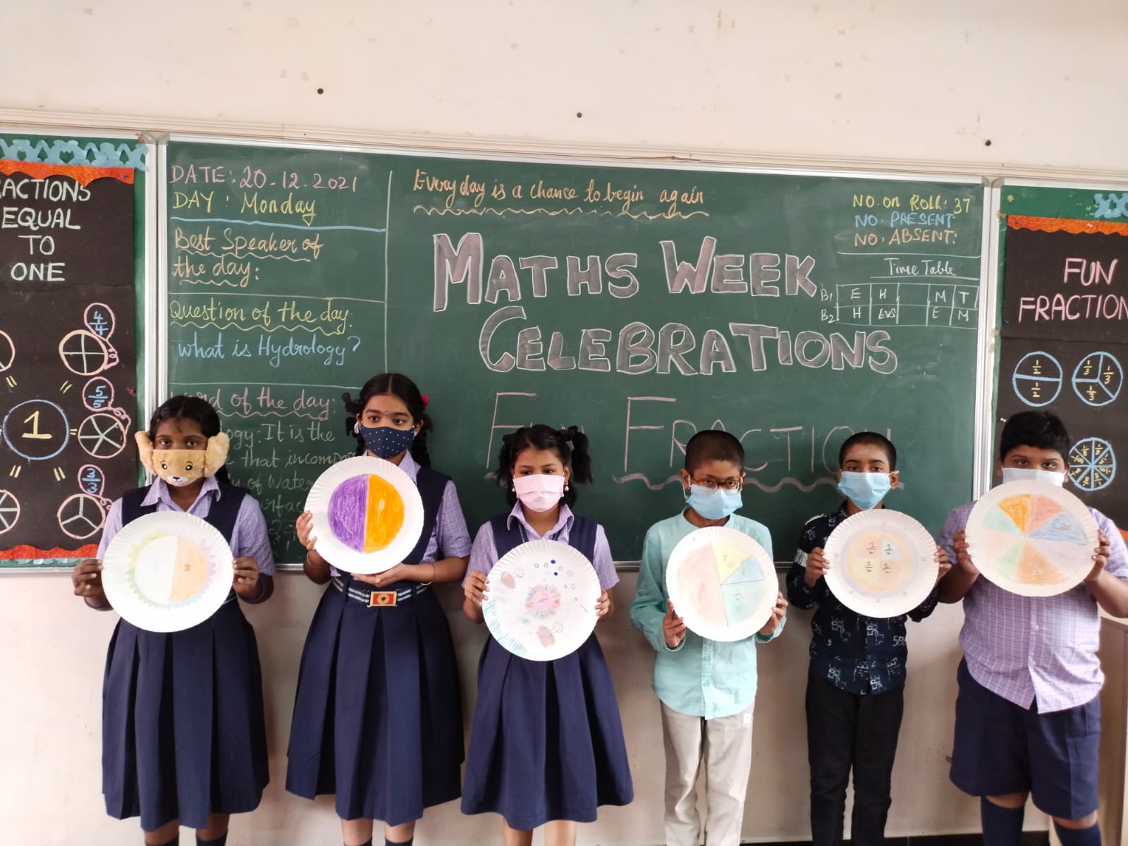 Math Week Celebrations 2021-22 Class- V